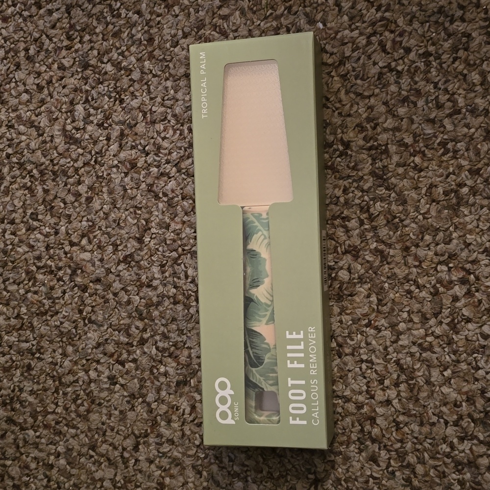 Pop sonic foot file NIB